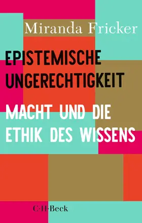 Fricker |  Epistemische Ungerechtigkeit | Buch |  Sack Fachmedien