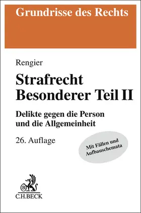 Rengier | Strafrecht Besonderer Teil II | Buch | 978-3-406-82532-3 | sack.de