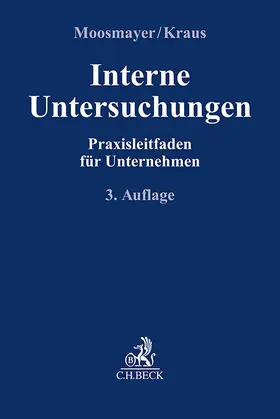Moosmayer / Kraus |  Interne Untersuchungen | Buch |  Sack Fachmedien