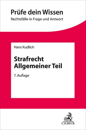 Kudlich | Strafrecht Allgemeiner Teil | Buch | 978-3-406-82651-1 | sack.de