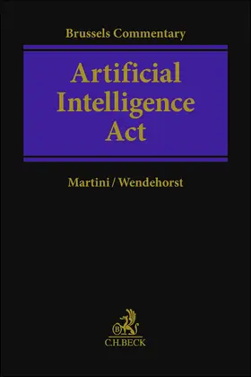 Martini / Wendehorst | Artificial Intelligence Act | Buch | 978-3-406-82670-2 | sack.de