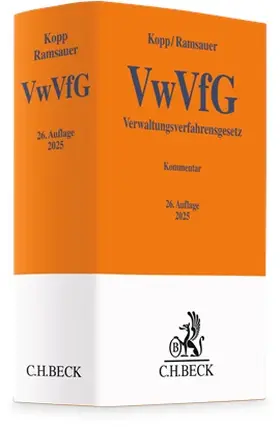 Kopp / Ramsauer |  Verwaltungsverfahrensgesetz: VwVfG | Buch |  Sack Fachmedien