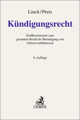 Linck / Preis |  Kündigungsrecht | Buch |  Sack Fachmedien