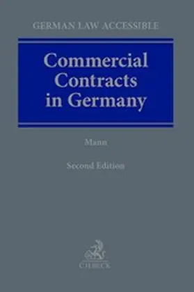 Mann |  Commercial Contracts in Germany | eBook | Sack Fachmedien