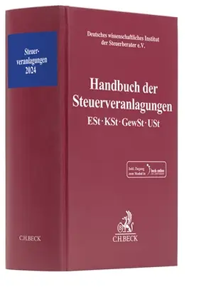 Handbuch der Steuerveranlagungen 2024