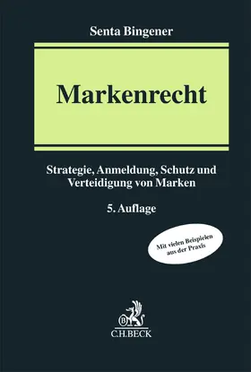 Bingener | Markenrecht | Buch | 978-3-406-83148-5 | www.sack.de
