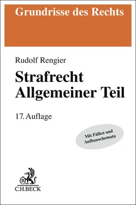 Rengier | Strafrecht Allgemeiner Teil. Strafrecht AT | Buch | 978-3-406-83185-0 | sack.de