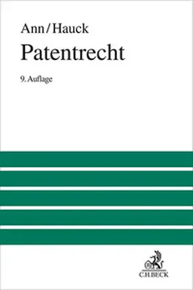Ann |  Patentrecht | Buch |  Sack Fachmedien