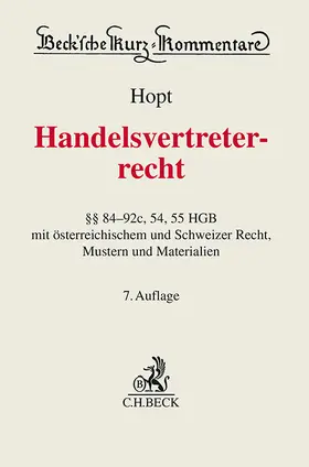Handelsvertreterrecht | Buch | 978-3-406-83237-6 | sack.de