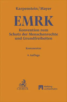 Karpenstein / Mayer |  Konvention zum Schutz der Menschenrechte und Grundfreiheiten. EMRK | Buch |  Sack Fachmedien