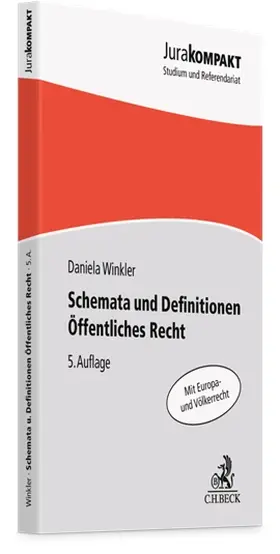 Winkler | Schemata und Definitionen Öffentliches Recht | Buch | 978-3-406-83472-1 | sack.de