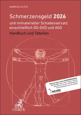 Slizyk | Schmerzensgeld 2026 | Medienkombination | 978-3-406-83506-3 | sack.de