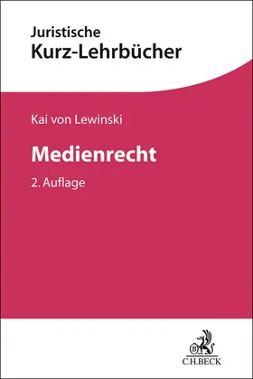 Lewinski |  Medienrecht | Buch |  Sack Fachmedien