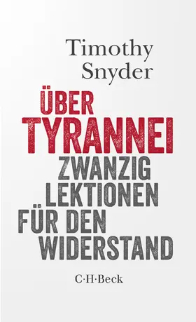 Snyder | Über Tyrannei | Buch | 978-3-406-83597-1 | www.sack.de