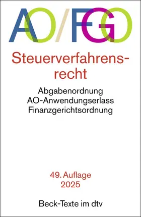  Abgabenordnung. AO / FGO | Buch |  Sack Fachmedien
