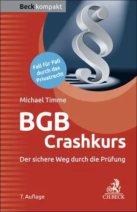 Timme |  BGB Crashkurs | Buch |  Sack Fachmedien