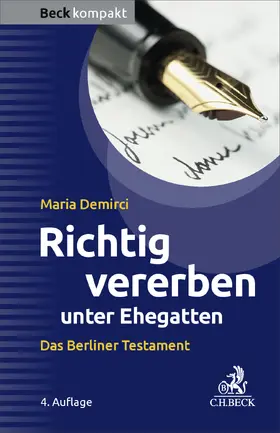 Demirci |  Richtig vererben unter Ehegatten | Buch |  Sack Fachmedien