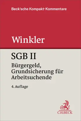 Winkler |  SGB II Bürgergeld. Grundsicherung für Arbeitsuchende | Buch |  Sack Fachmedien