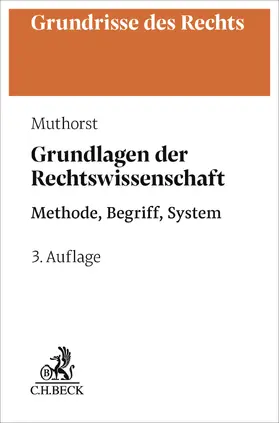 Muthorst |  Grundlagen der Rechtswissenschaft | Buch |  Sack Fachmedien