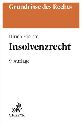 Foerste | Insolvenzrecht | Buch | 978-3-406-84509-3 | www.sack.de