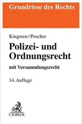 Kingreen / Poscher / Pieroth |  Polizei- und Ordnungsrecht | Buch |  Sack Fachmedien