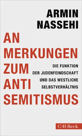 Nassehi |  Anmerkungen zum Antisemitismus | Buch |  Sack Fachmedien