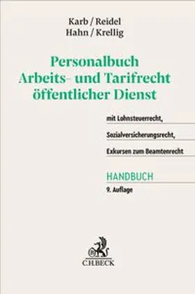 Conze / Karb |  Personalbuch Arbeits- und Tarifrecht öffentlicher Dienst | Buch |  Sack Fachmedien