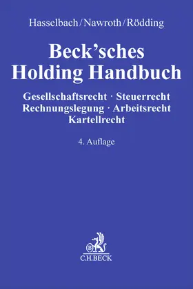 Hasselbach / Nawroth / Rödding |  Beck'sches Holding Handbuch | Buch |  Sack Fachmedien