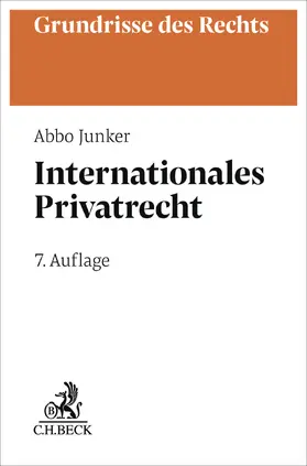 Junker |  Internationales Privatrecht | Buch |  Sack Fachmedien