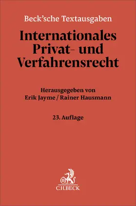 Jayme / Hausmann | Internationales Privat- und Verfahrensrecht | Buch | 978-3-406-85295-4 | www.sack.de