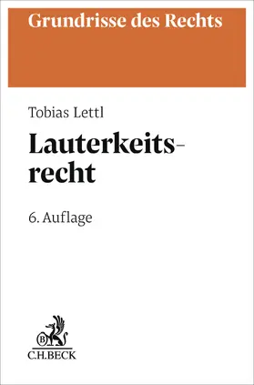 Lettl | Lauterkeitsrecht | Buch | 978-3-406-85421-7 | www.sack.de