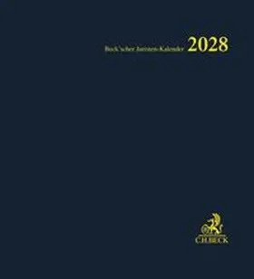 Beck'scher Juristen-Kalender 2028 | Sonstiges | 978-3-406-85655-6 | www.sack.de