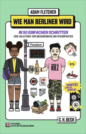 Fletcher |  Wie man Berliner wird in 50 einfachen Schritten / How to be a Berliner in 50 easy steps | Buch |  Sack Fachmedien