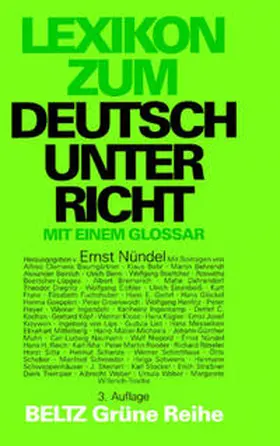Nündel |  Lexikon zum Deutschunterricht | Buch |  Sack Fachmedien