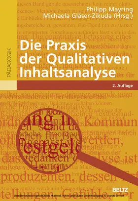 Mayring / Gläser-Zikuda | Die Praxis der Qualitativen Inhaltsanalyse | E-Book | sack.de