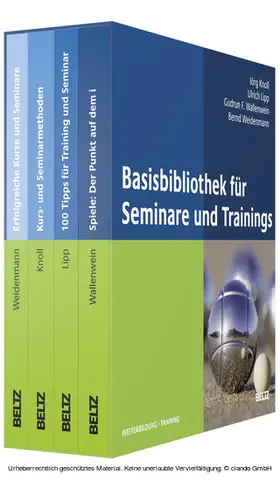 Lipp / Knoll / Wallenwein-Toelstede | Basisbibliothek für Seminare und Trainings | E-Book | www.sack.de