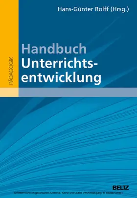 Rolff | Handbuch Unterrichtsentwicklung | E-Book | sack.de