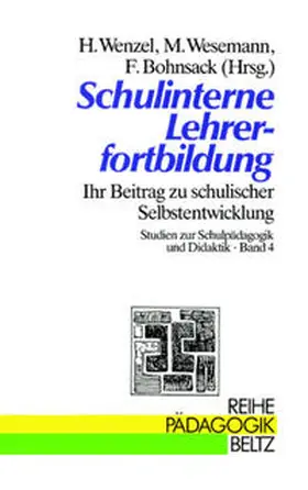Wenzel / Krüger / Wesemann |  Schulinterne Lehrerfortbildung | Buch |  Sack Fachmedien