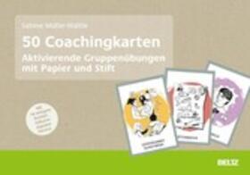 Müller-Waltle | 50 Coachingkarten Aktivierende Gruppenübungen mit Papier und Stift | E-Book | sack.de