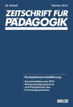 Klieme / Leutner / Kenk |  Kompetenzmodellierung | eBook | Sack Fachmedien