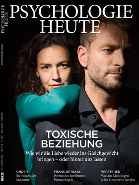Psychologie Heute 11/2020: Toxische Beziehung | Buch | 978-3-407-48171-9 | sack.de
