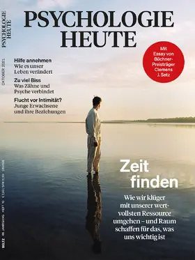  Psychologie Heute 10/2021: Zeit finden | Buch |  Sack Fachmedien