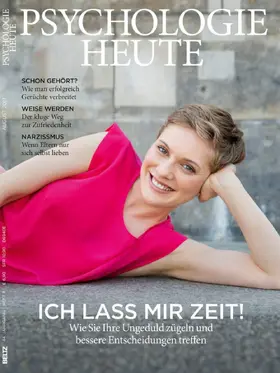 Beltz |  Psychologie Heute 8/2017: Ich lass mir Zeit! | eBook | Sack Fachmedien