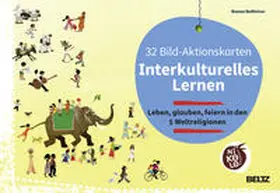 Neßhöver / Wills / Tomm |  32 Bild-Aktionskarten Interkulturelles Lernen. Leben, glauben, feiern in den 5 Weltreligionen | Sonstiges |  Sack Fachmedien