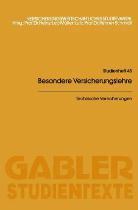 Meyer-Rassow / Vandrey | Technische Versicherungen | Buch | 978-3-409-00764-1 | sack.de
