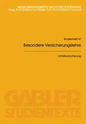 Riebesell / Grewing |  Unfallversicherung | Buch |  Sack Fachmedien