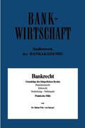 von Spiegel |  Spiegel, R: Bankrecht | Buch |  Sack Fachmedien