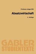 Witt |  Witt, J: Absatzwirtschaft | Buch |  Sack Fachmedien