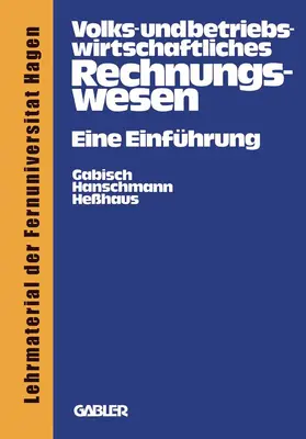 Gabisch |  Volks- und betriebswirtschaftliches Rechnungswesen | Buch |  Sack Fachmedien