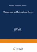 Weber / Festing / Dowling |  Management and International Review | Buch |  Sack Fachmedien